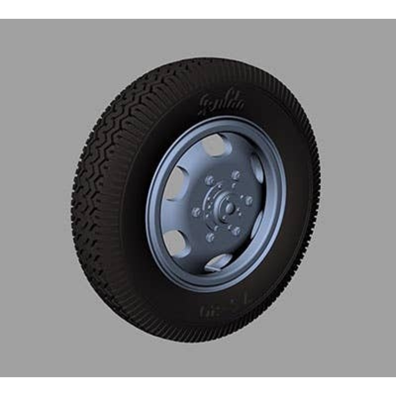 1/35 Steyr 1500 Road Wheels (Commercial Pattern)