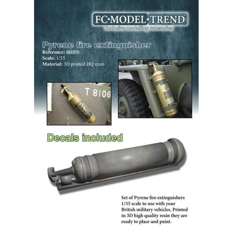 1/35 US Army Pyrenees Fire Extinguisher