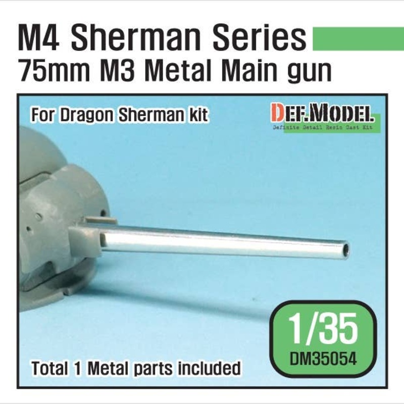 1/35 US M4 Sherman 75mm M3 Metal Barrel Set (Dragon)