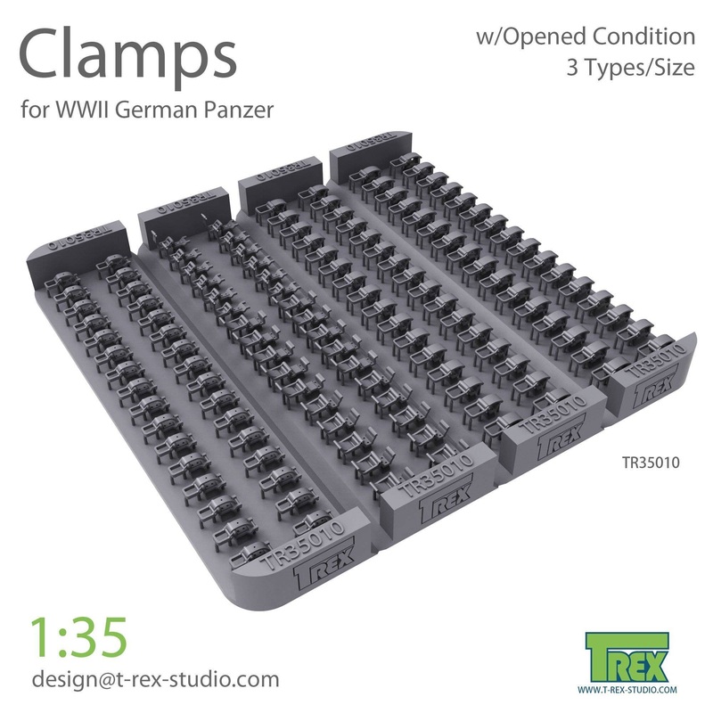1/35 WWII German Clamp Set 1