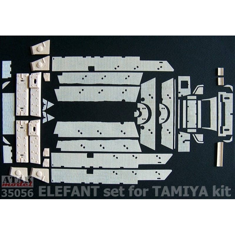 1/35 WWII Germany Elephant Heavy Tank Destroyer Zimmerit Set (for Tamiya)