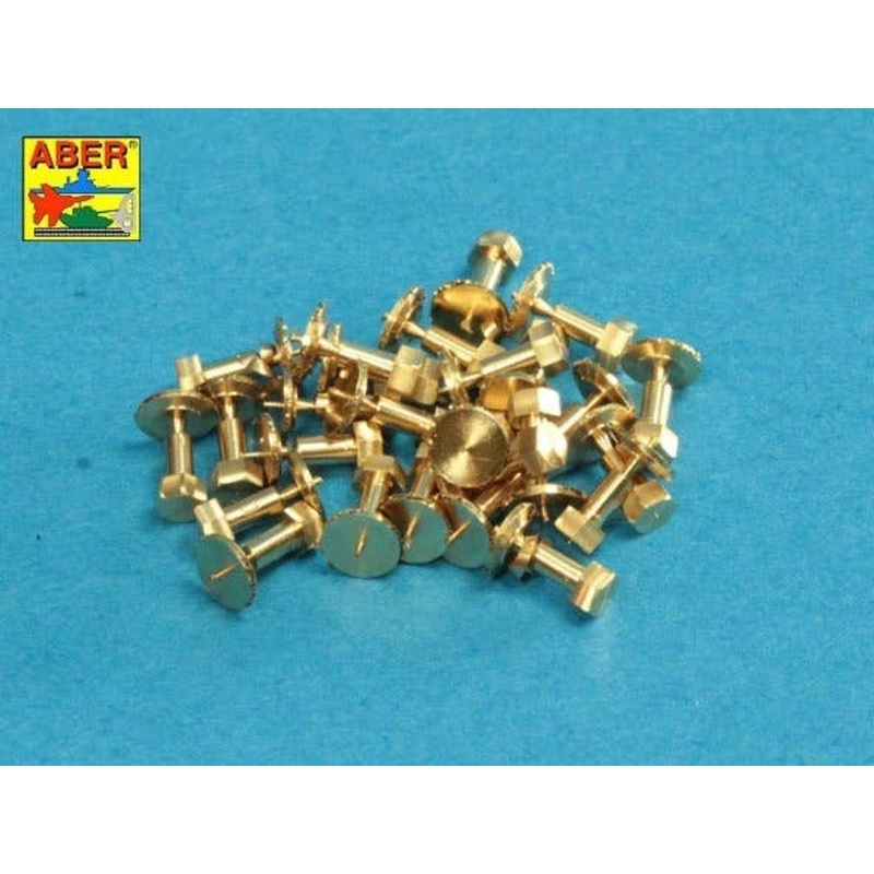 1/16 Turned imitation of Hexagonal bolts 1.75 x 2.20mm