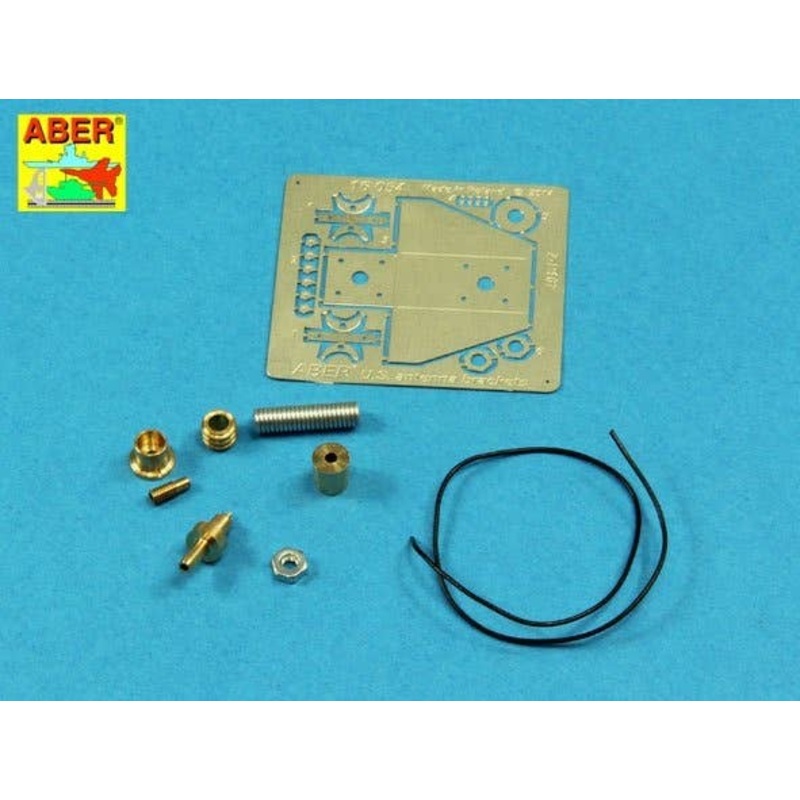 1/16 US Army MP-48 antenna base could be usen to RC models