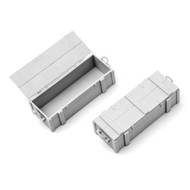 1/16 WWII Germany Pz.Kpfw.III / StuG.III External Large Miscellaneous Goods Box (2pcs)