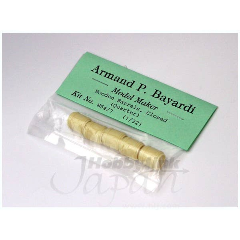 1/32 Barrel, Closed (Quarter-Sized)