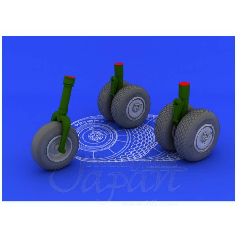 1/32 He 219 Wheels (Revell)