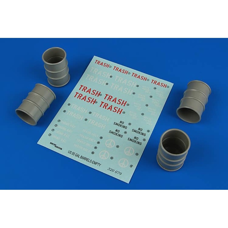 1/32 US 55 Gallon Barrels (Empty)