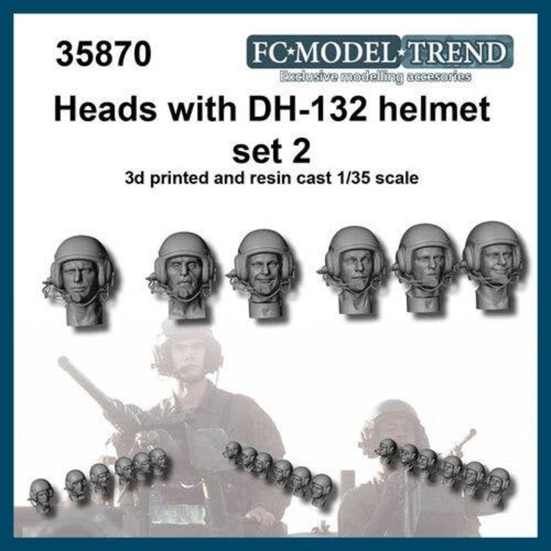1/35 DH-132 Helmet Mounted Headset 2