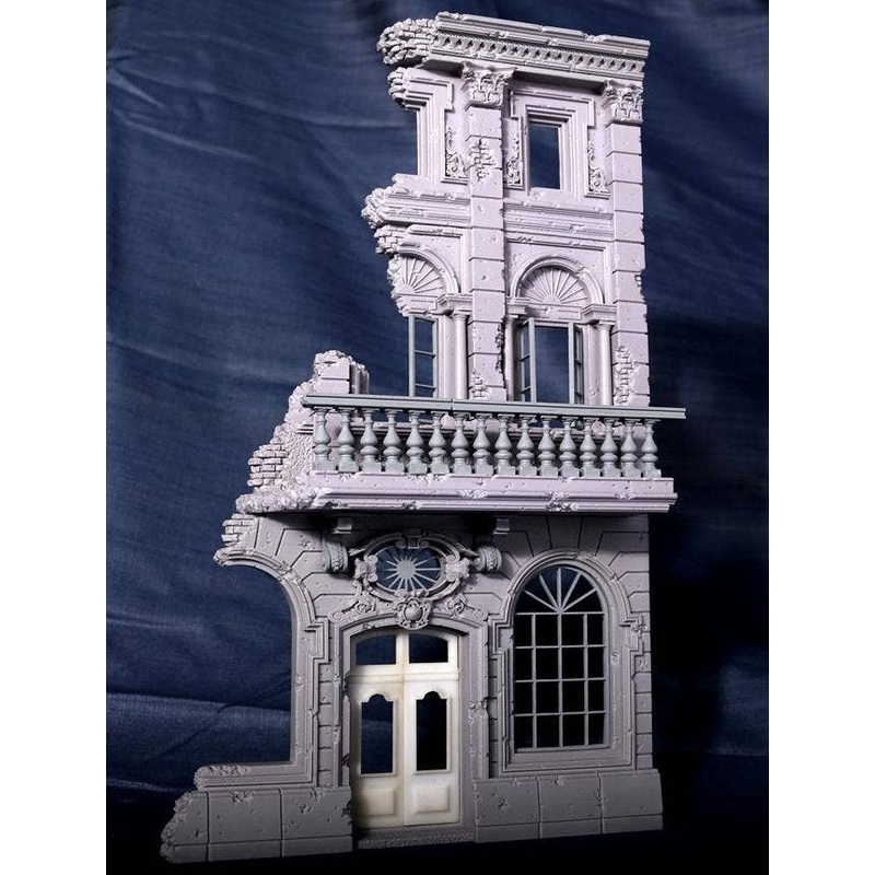 1/35 European Theater of Operation Series, Building Ruins IX