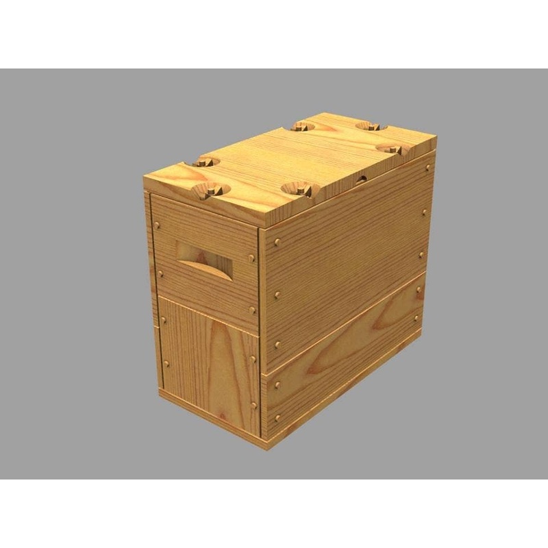 1/35 US Ammo Boxes for 0,303 Ammo (Wooden Pattern)