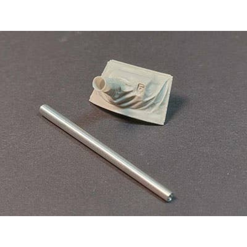 1/35 US M18 Hellcat 76mmM1 Gun Barrel & Mantlet with Cover