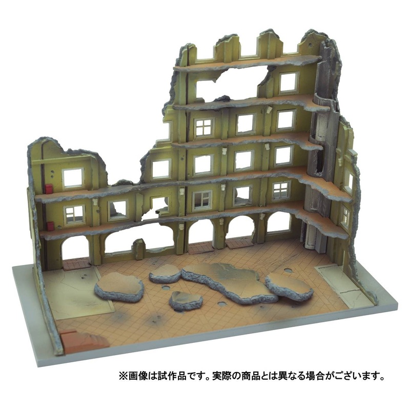 1/144 DCM04 Dio-Com Destroyed Building C