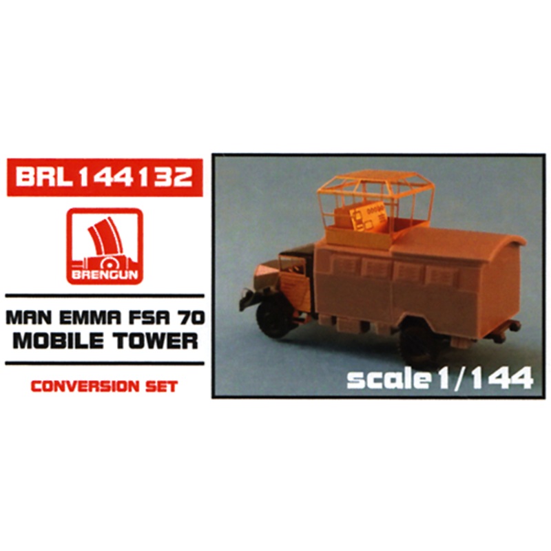 1/144 MAN EMMA FSA 70 Mobile Tower Conversion Kit (Revell Kit)