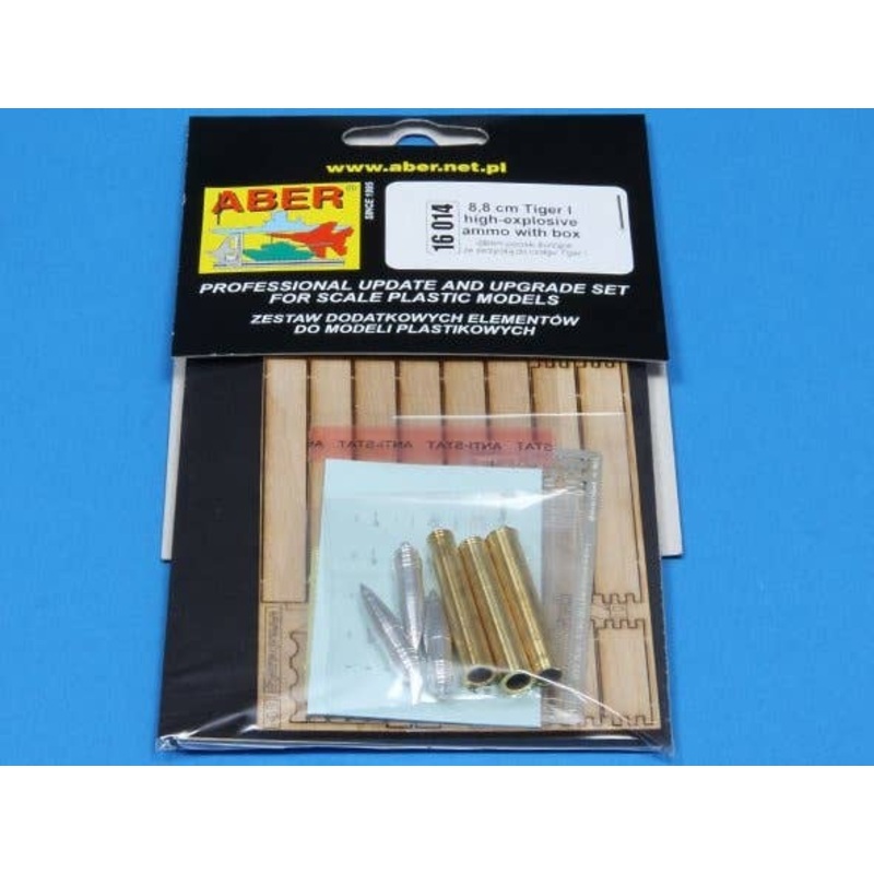 1/16 8.8cm Tiger I High-Explosive Ammo with Box