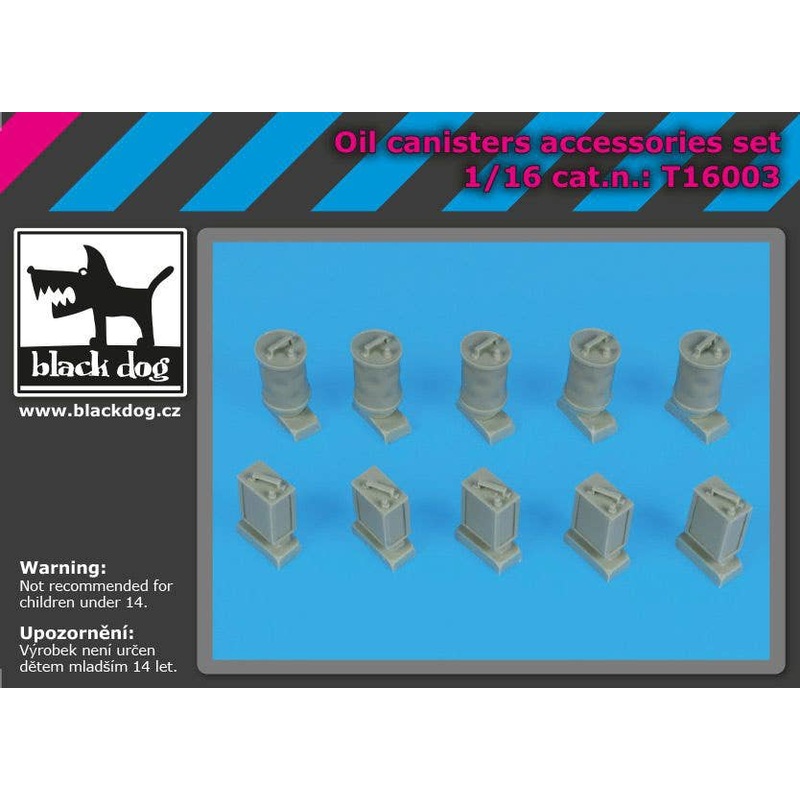 1/16 Oil canister  accessories set