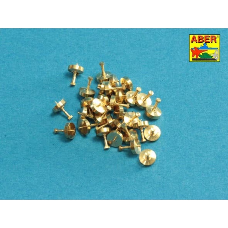 1/16 Turned imitation of Hexagonal bolts 0.85 x 1.30mm 30pcs