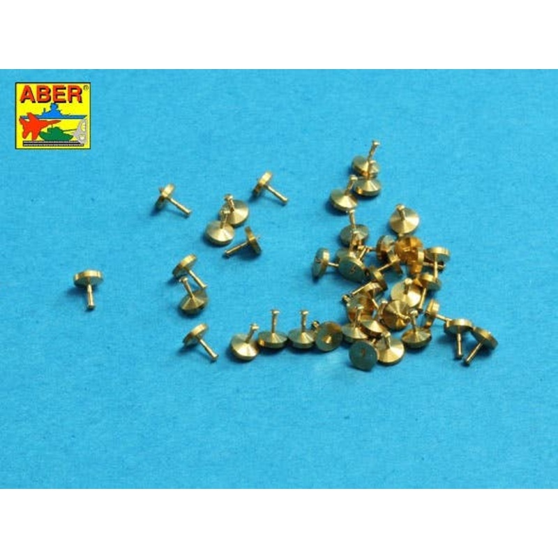 1/16 Turned rivets 0.9x1.3x0.5mm 40pcs Universal set