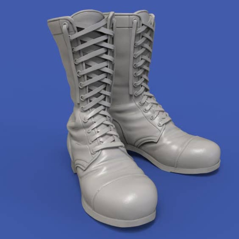 1/16 U.S. Paratrooper Boots WWII