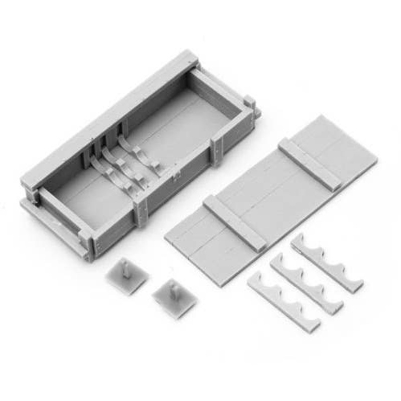 1/16 WWII German Tiger I Heavy Tank 8.8cm KwK 36 L / 56 Armor Penetrating Ammo Box (2pcs)