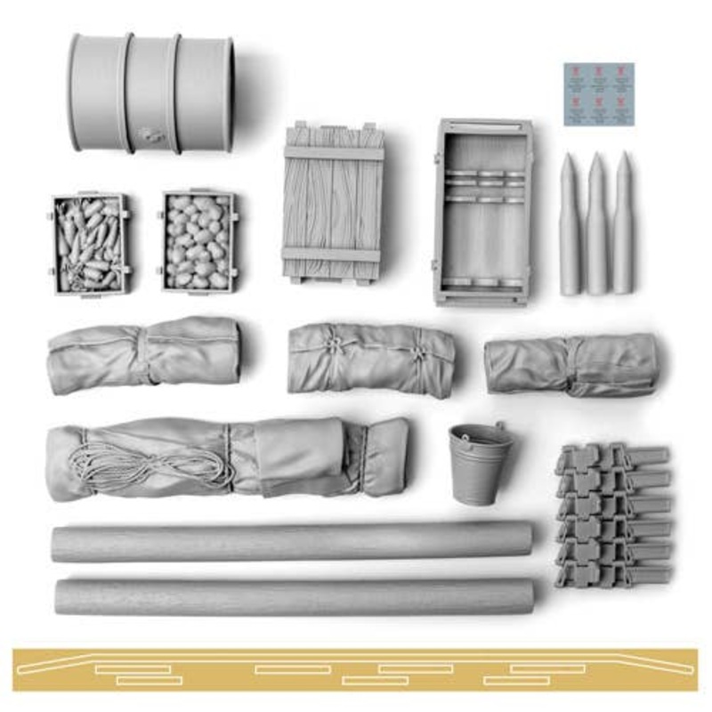 1/16 WWII Germany StuG III Cargo Set #2