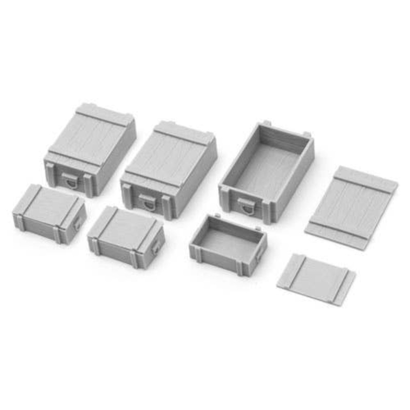 1/16 WWII Germany Wooden Ammo Box Set (6pcs)
