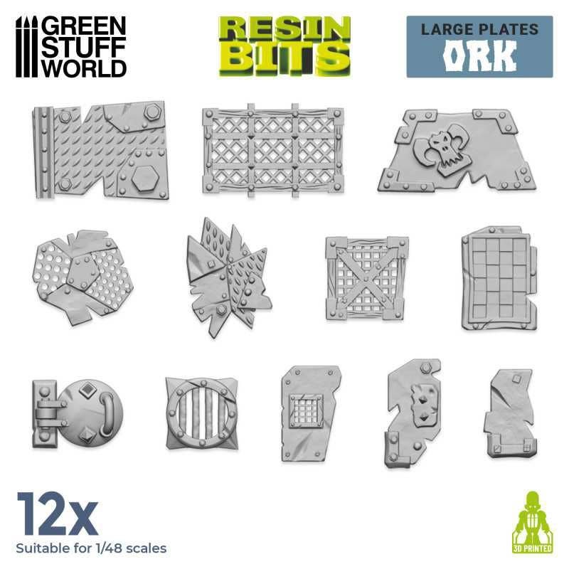 3D Print Set - Ork Plate (Large)