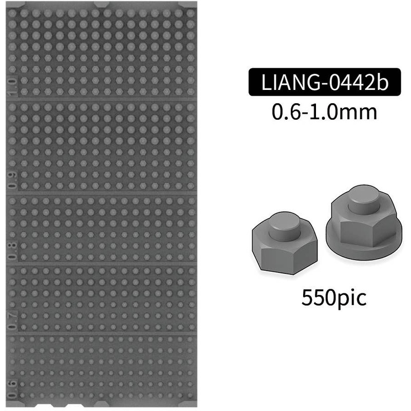 Model Nuts & Bolts B Set (0.6-1.0mm)