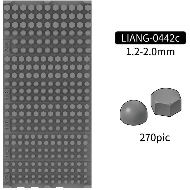 Model Nuts & Bolts C Set (1.2-2.0mm)