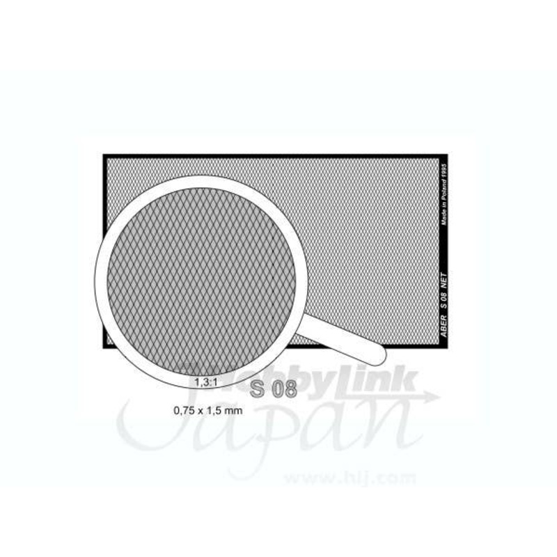 Nets and Drilled Plates Set 8 (80x45mm)