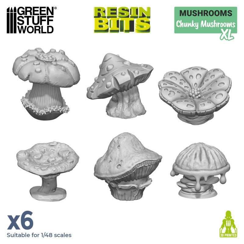 3D Print Set - Chunky Mushroom XL