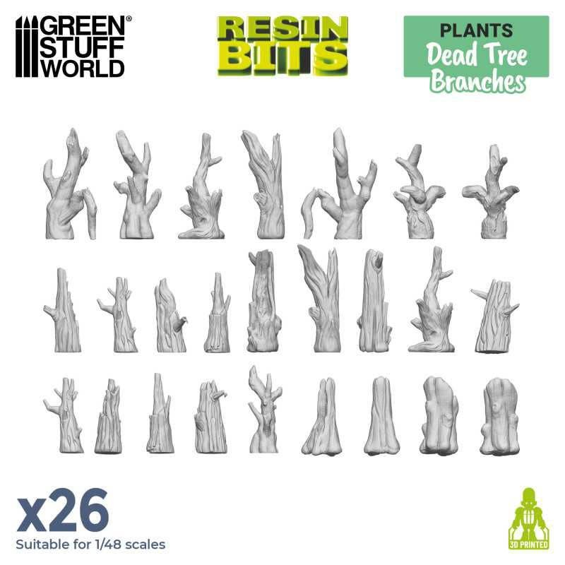 3D Print Set - Dead Tree (Trunk)