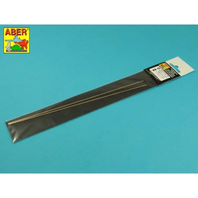 Brass Square Rods 1,5 mm Length 245mm x2 pcs.