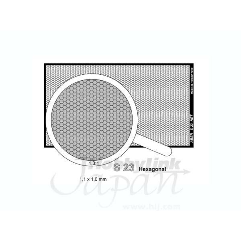 Nets Interlace Look and Hexagonal Set 23 (80x45mm)