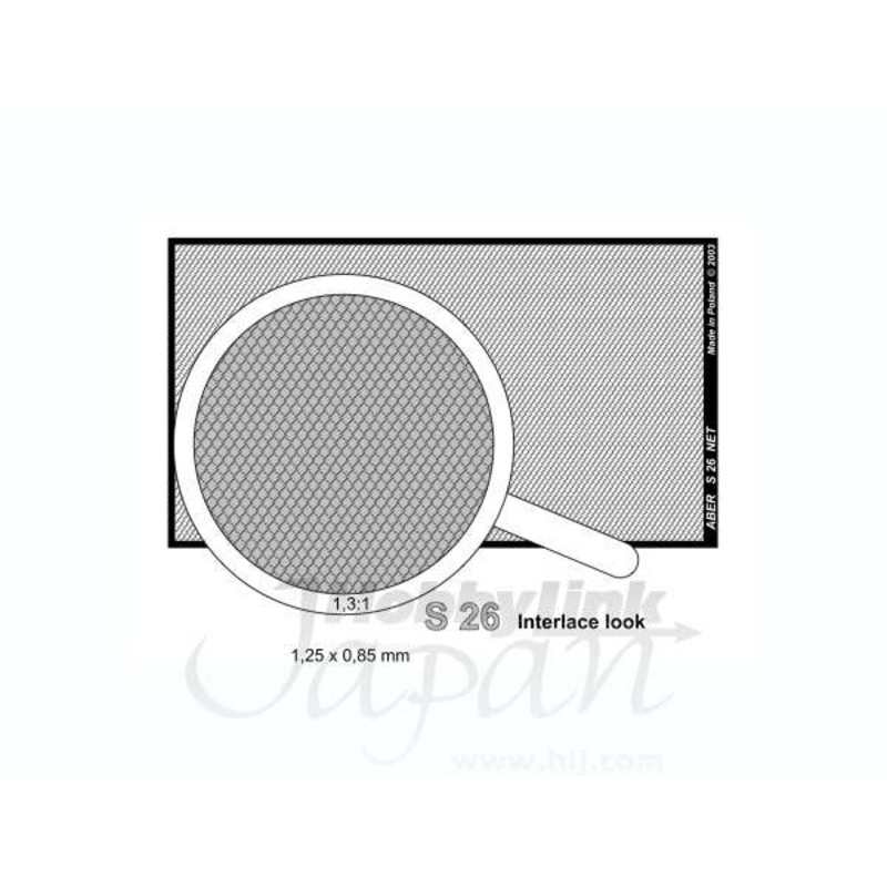 Nets Interlace Look and Hexagonal Set 26 (80x45mm)