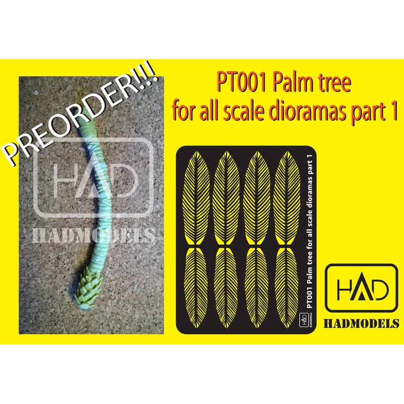 Palm Tree Part 1 with Photo-Etched Part