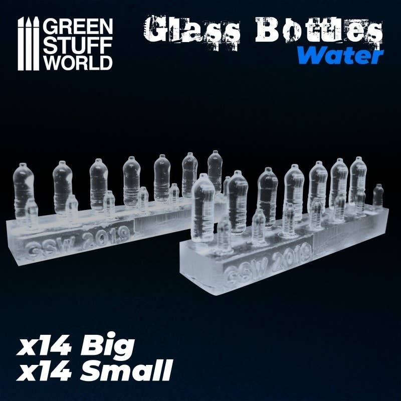 Water Bottles Resin Set