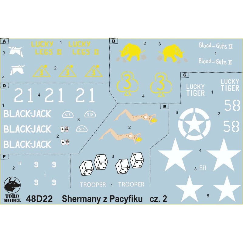 1/48 PTO Sherman Tanks Vol.2