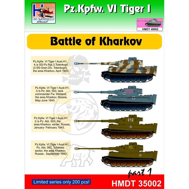 1/48 Pz.Kpfw.VI?Tiger I Battle of Kharkov, Pt.1