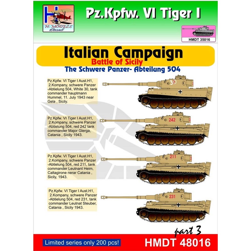 1/48 Pz.Kpfw.VI?Tiger I Italian Campaign (Schwere Pz. Abt.504) Pt.3