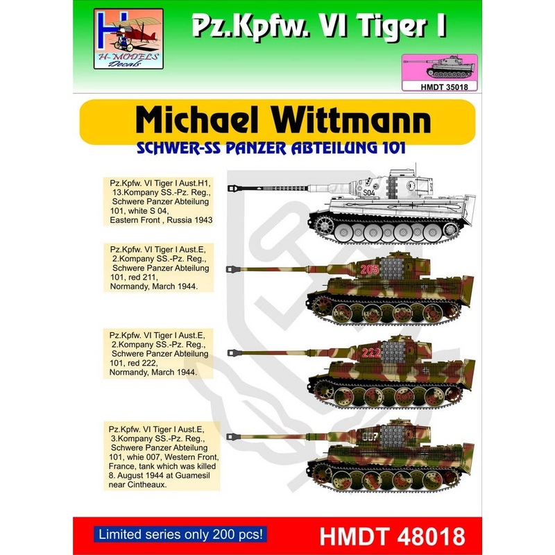 1/48 Pz.Kpfw.VI?Tiger I Wittmann (Schwere SS-Pz. Abt.101)