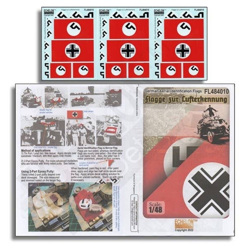 1/48 WWII Germany Anti-aircraft Identification/ Beacon Flag