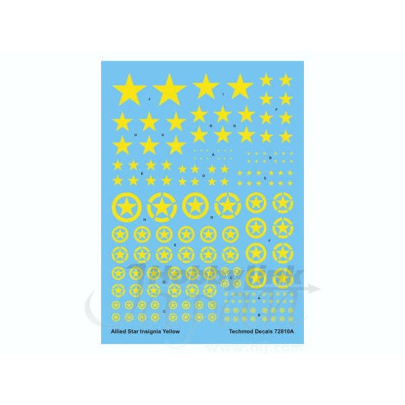 1/72 Allied Stars Yellow