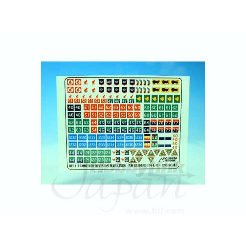 1/35 British Armored Divisions WWII Northwest Europe
