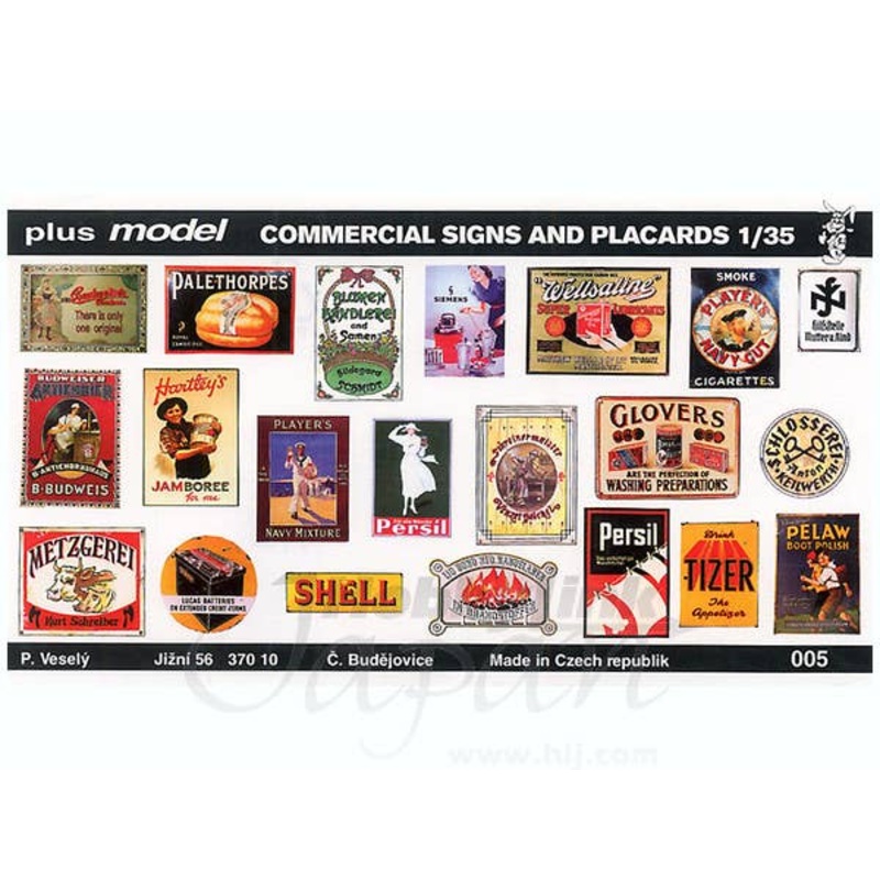 1/35 Commercial Signs and Placards