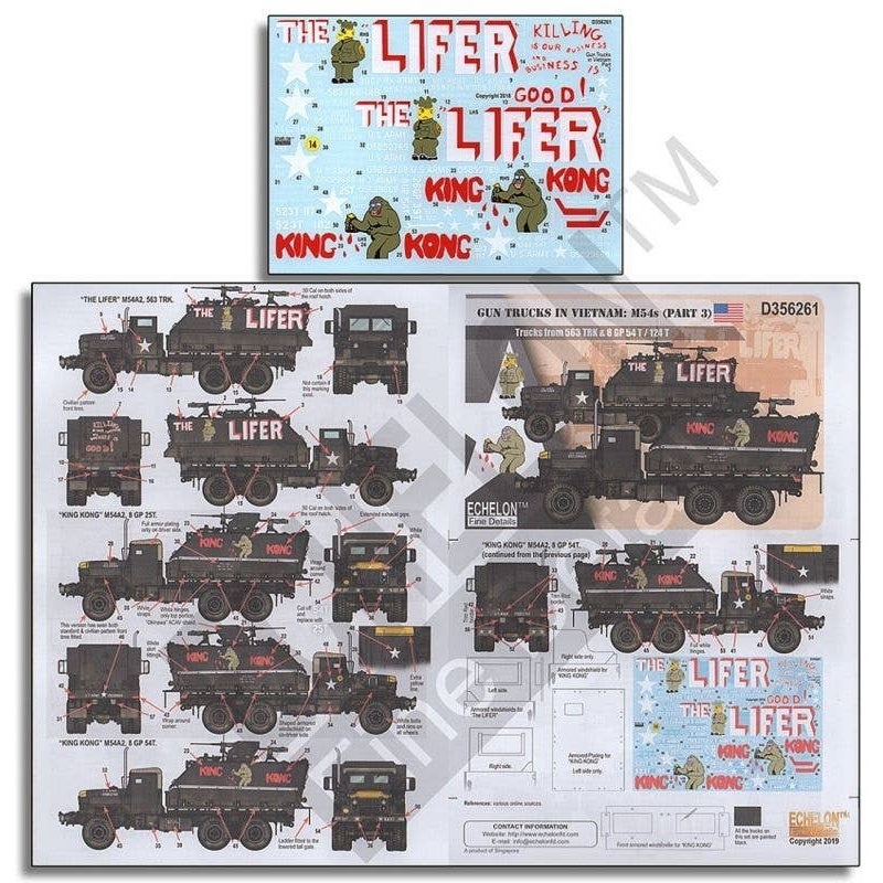 1/35 Gun Trucks in Vietnam: M54s (Part 3)
