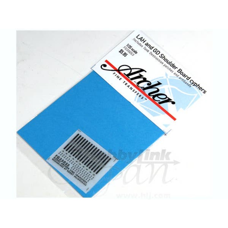 1/35 LAH & GD Shoulder Board Cyphers