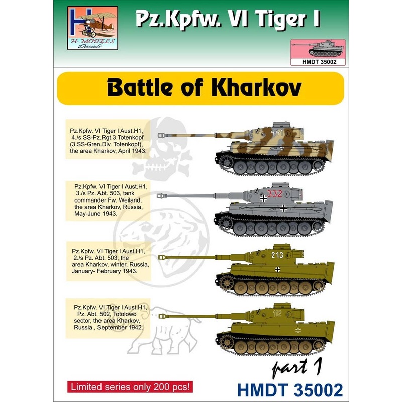 1/35 Pz.Kpfw.VI Tiger I Battle of Kharkov, Pt.1