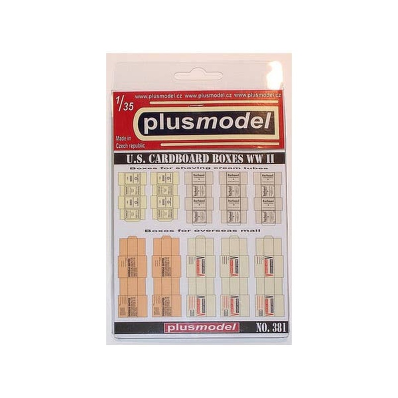 1/35 U.S. Cardboard Boxes WWII Type 1