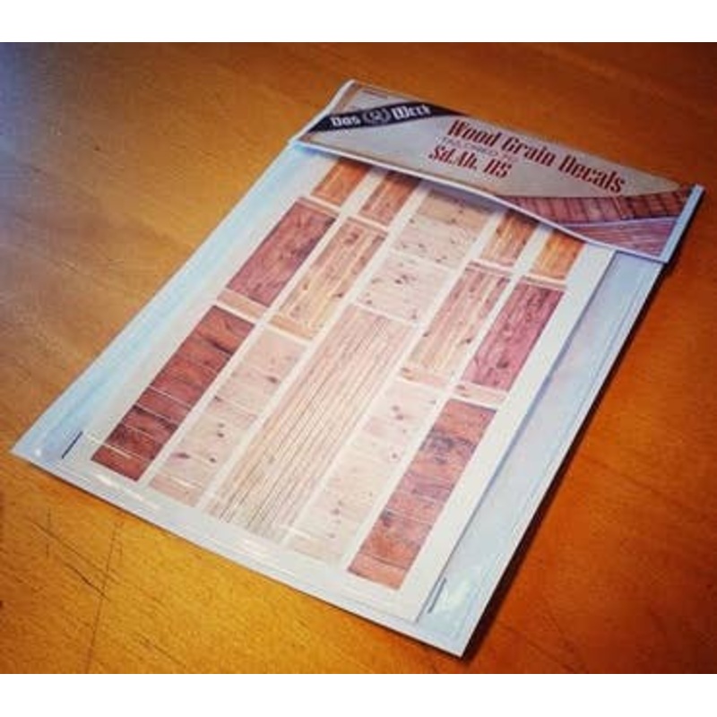 1/35 Wood Grain Decals for Sd.Ah. 115