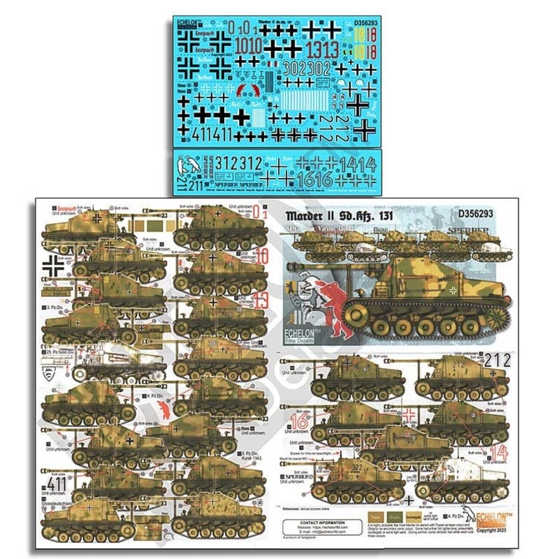 1/35 WWII German Sd.Kfz.131 Marder II Self-propelled Anti-tank Gun